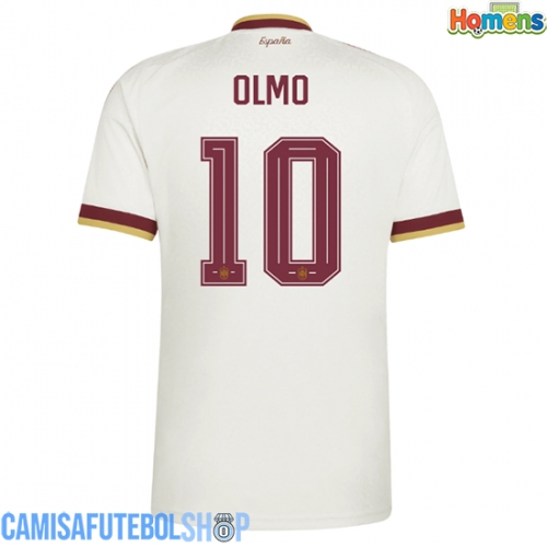 Camisa de time de futebol Espanha Dani Olmo #10 Replicas 2º Equipamento Mundo 2026 Manga Curta